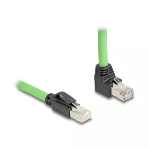 Networking cable DeLOCK 80892 RJ-45 Cat6a 1 m Black Green
