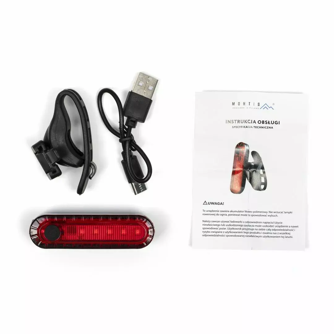 MONTIS MT108 aizmugurējā LED lampa Photo 2