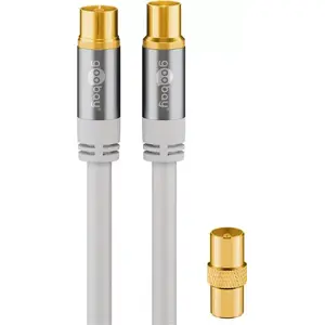 Коаксиальный кабель Wentronic 70325 10м белый