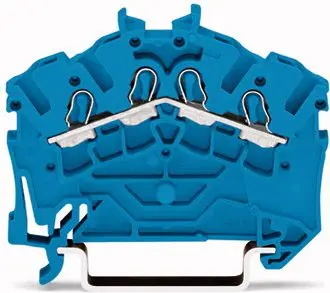 Klemju bloks Wago 2002-6404 zils 2