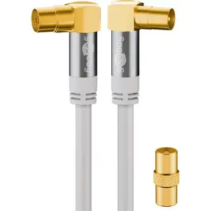 Коаксиальный кабель Wentronic 70420 3м белый