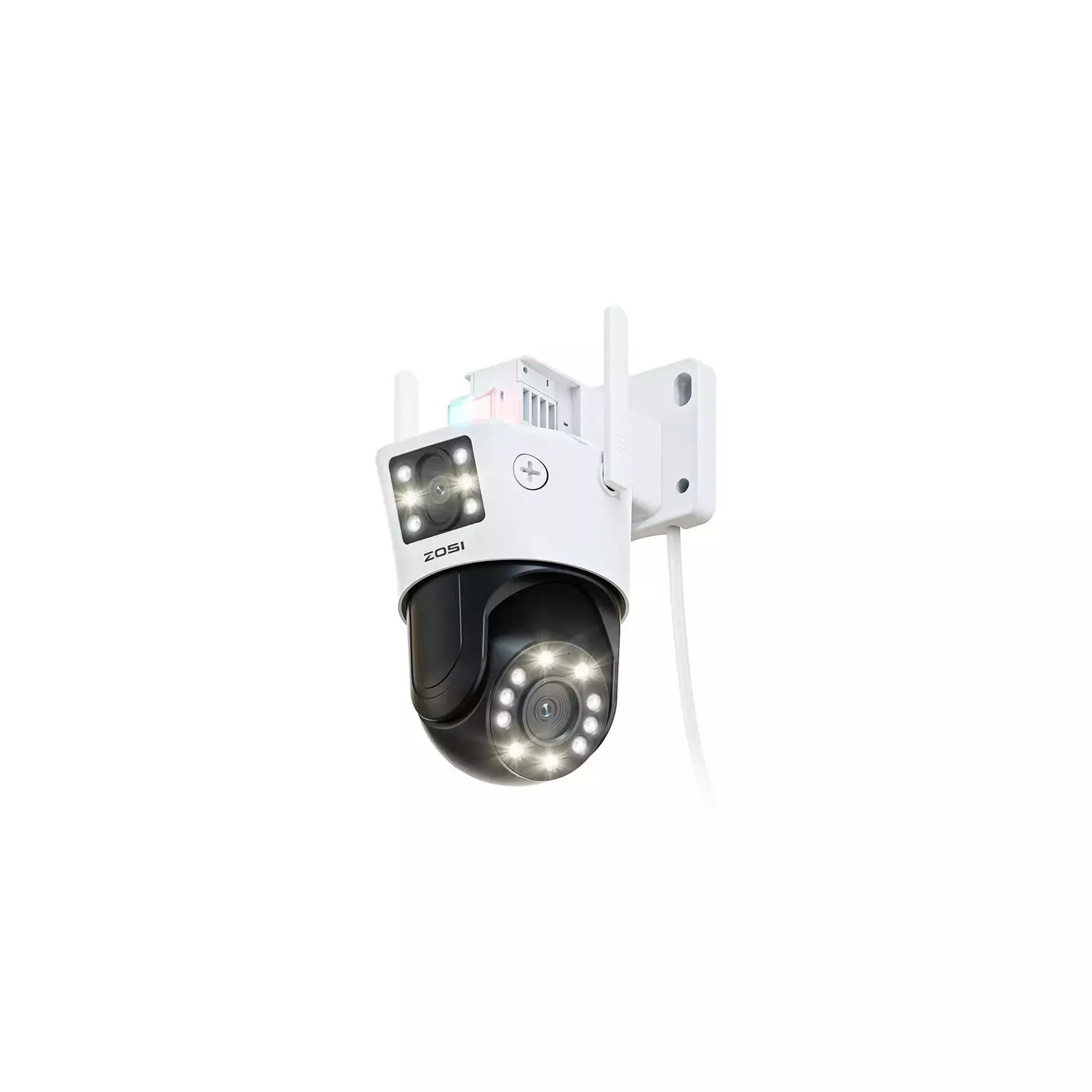 IP Outdoor Camera ZOSI C298 WiFi Pan Tilt 6MP Dual IP66 | AiO.lv