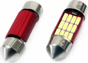 No name SV8.5 Canbus 31mm 12 SMD 12V/24V white festoon bulb, universal