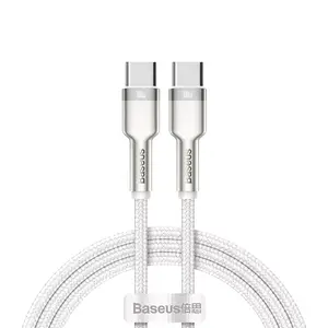 USB-C to USB-C cable Baseus 2 m USB 2.0 Silver/White