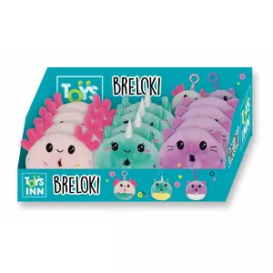 Plush keychain set Stnux — 12-piece donut mix, small soft toy keyrings