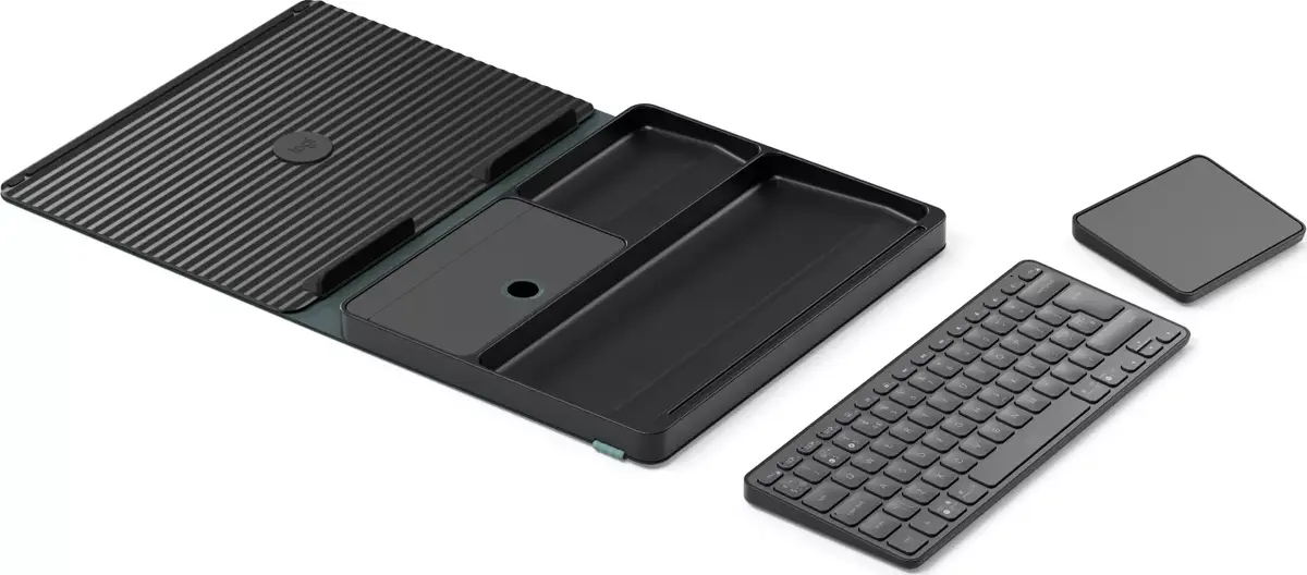 Logitech Casa Pop-Up Desk keyboard — QWERTY UK Bluetooth Photo 2