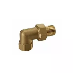 Угловой фитинг Valvex Twist 3/4" латунный с уплотнительным кольцом