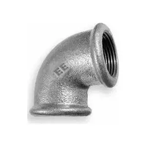 Колено 90° трубное Odlewnia Zawiercie 2 x 3/2" оцинкованное