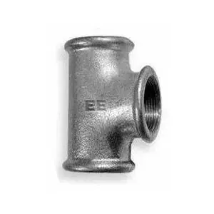 Тройник редукционный Odlewnia Zawiercie 2"×1"×2" оцинкованный