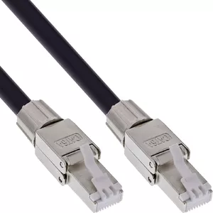 Network Cable InLine 78593A RJ-45 Cat.6A 50m Black