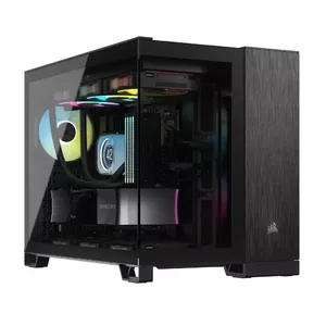 PC case Corsair CC-9011287-WW Midi Tower Aluminium, Black