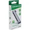 InLine Plāns USB-C centrmezgls 4-portu Sudraba Photo 6