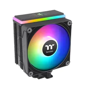 Thermaltake ASTRIA 200 Processor Air Cooler with 12 cm Fan, 500-1800 RPM, ARGB Lighting, Black