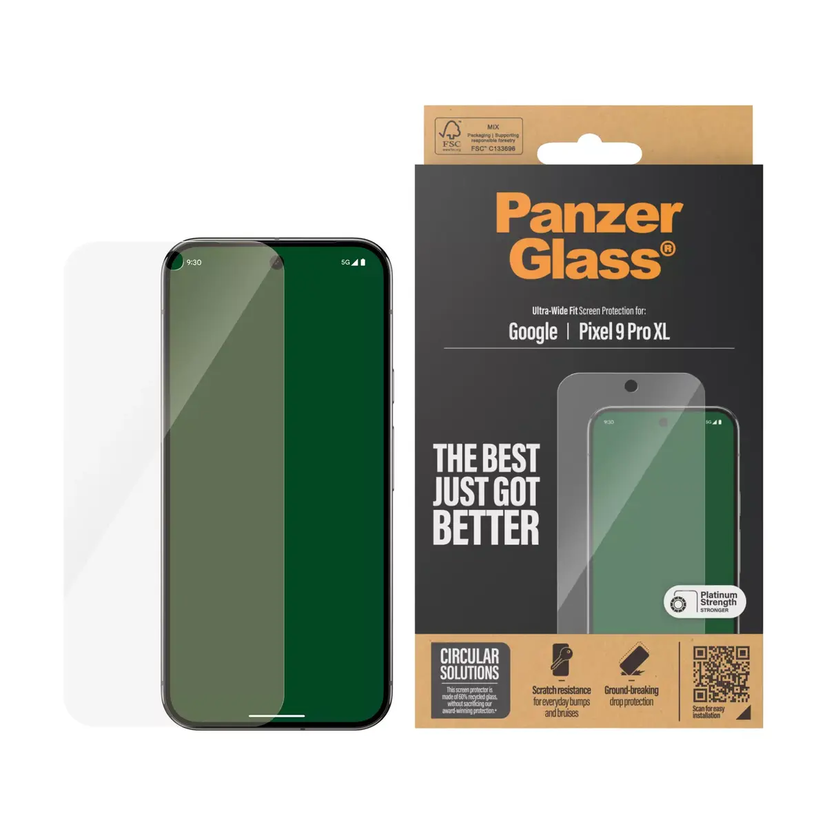 Ekrāna aizsargs PanzerGlass Google Pixel 9 Pro XL Photo 2