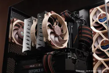 Noctua NF-A14x25r G2 PWM 140 мм вентилятор Photo 6