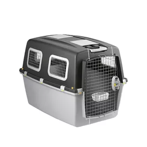 Pet transport cage stefanplast Gulliver 7 Plus 102x72x76 cm dark gray/light gray