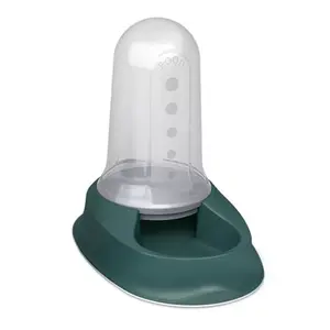 Кормушка stefanplast Chic 3,5 л 37,8×25×34 см зелёная