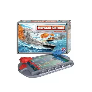 Board game Technok Sea Battle Game TechnoK 1110 — children’s tabletop strategy playset