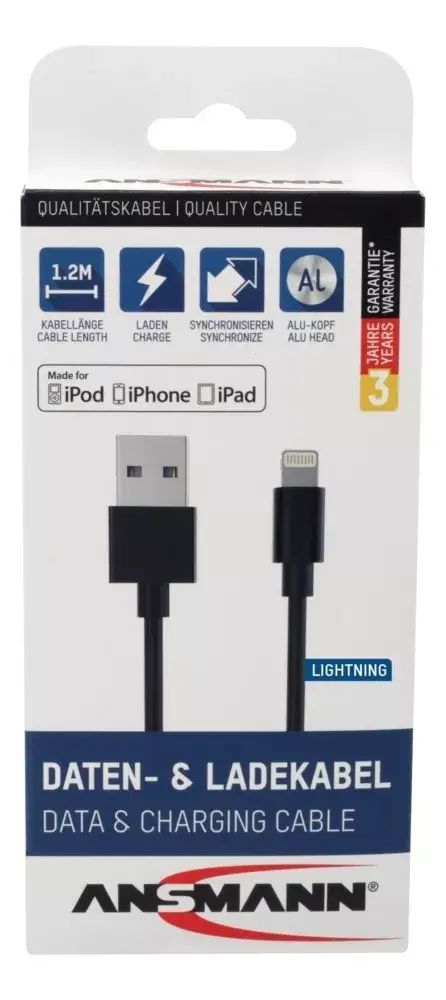 Lightning Cable Ansmann 1700-0078 Photo 8
