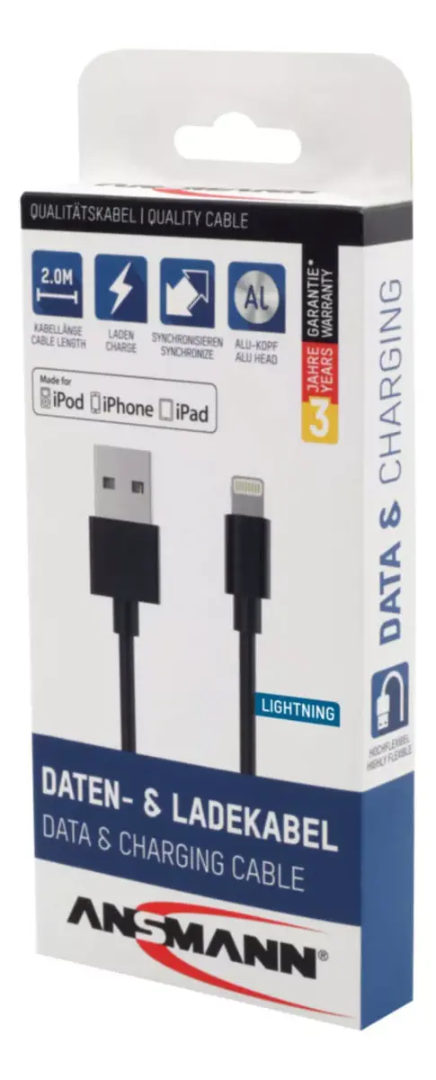 Lightning Cable Ansmann 1700-0079 Photo 5