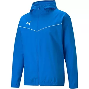 Куртка PUMA teamRISE All Weather синяя водонепроницаемая дышащая 65739602