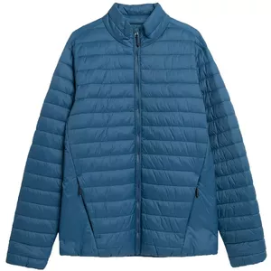 Men's down jacket 4F M239 denim warm lightweight