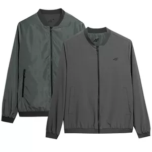 Vīriešu divpusēja jaka 4F M013 olive grey viegla