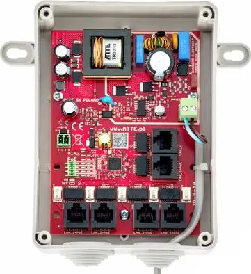 Atte IPB-5-10A-S4 5-порт PoE коммутатор Photo 2