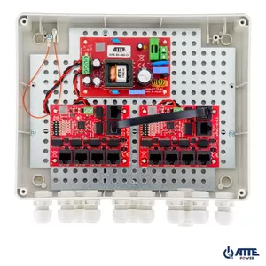Āra PoE slēdzis ATTE IP-9-11-L2 10 porti — modelis 16806, Power over Ethernet ārai uzstādīšanai