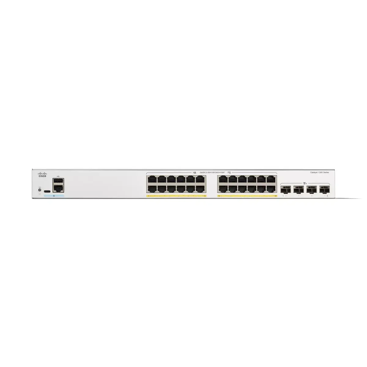 Pārvaldāms slēdzis Cisco Catalyst 1300-24FP-4X Photo 2