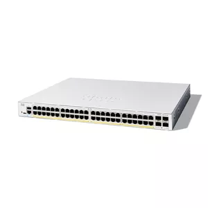 Pārvaldāms slēdzis Cisco Catalyst 1300-48P-4G 48 porti GE PoE 4x1GE SFP