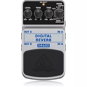 Expression pedal Behringer DR600 Black Silver Guitar