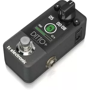 Looper pedal TC Electronic Ditto+ — 60 minutes recording time, true bypass