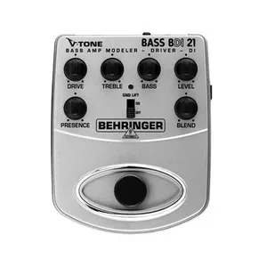 Behringer BDI21 Basa efekta pedālis overdrive un distortion ar pastiprinātāja modelēšanu