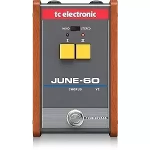 Analog Chorus Effect TC Electronic JUNE-60 V2 — classic stereo chorus pedal