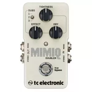 Guitar Effect Pedal TC Electronic Mimiq Doubler — Compact True Bypass Doubler