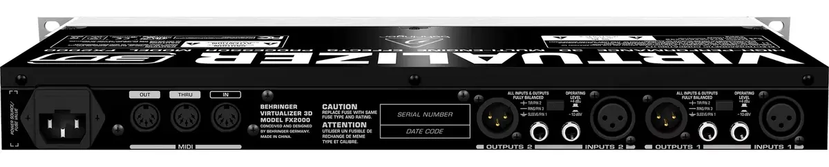 Эффектный процессор Behringer FX2000 Photo 7