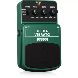 Behringer UV300 effects pedal Expression pedal Green Black for Guitar with DC and Battery power source