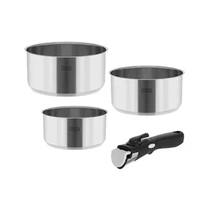 Cookware set with detachable handle TEESA COOK EXPERT SINGLE HAND TSA0148