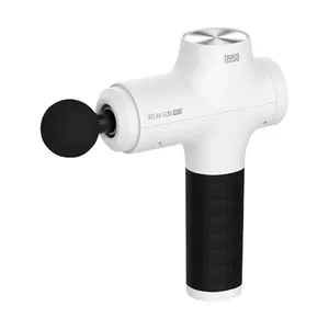 Massage gun TEESA RELAX GUN MG60 — percussion massager, 8 attachments, white