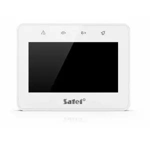 Wired touchscreen keypad SATEL INT-TSG2R-W with display — SATEL 47411