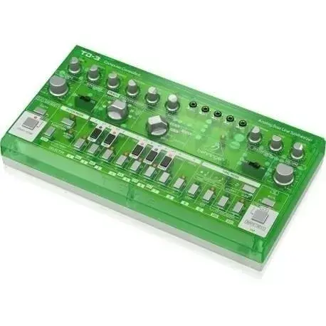 Basa sintezators Behringer TD-3-LM Green Transparent