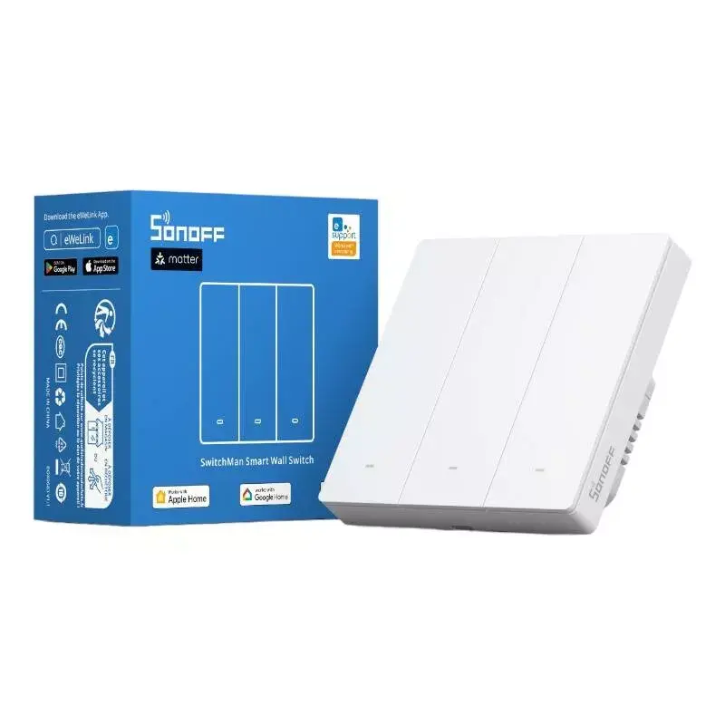 Sonoff M5-3C-86W 3-channel WiFi wall switch Photo 5