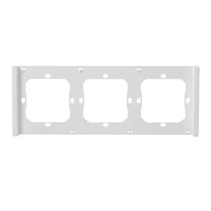 Wall-mounted Sonoff 3-Gang Switch Frame M5-80 White for 3 rocker modules