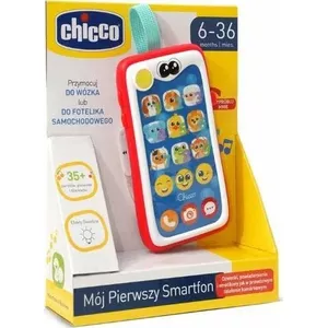 Toy smartphone CHICCO Mój pierwszy smartfon CHICZ-1441 interactive features for infants