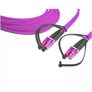 Fibre optic cable Lightwin LDP-50 SC-SC 5.0 OM4 SC SC 5 m Purple