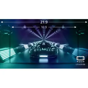 CrystalClear images with UltraWide QHD 3440 x 1440 pixels