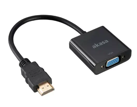 Video cable adapter Akasa AK-CBHD15-20BK Photo 2