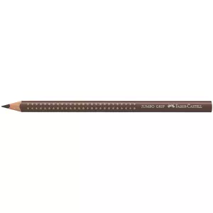 Faber-Castell Jumbo GRIP 110976 Brown Wood Pencil 1 pc