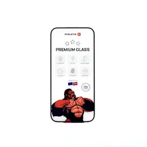 Защитное стекло Evelatus для Xiaomi 14 Полное покрытие 2.5D Антистатическое черное